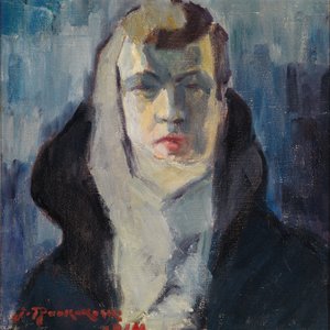 自画像 作： Jalmari Ruokokoski